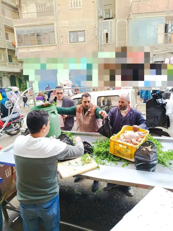 ضبط دواجن فاسدة 