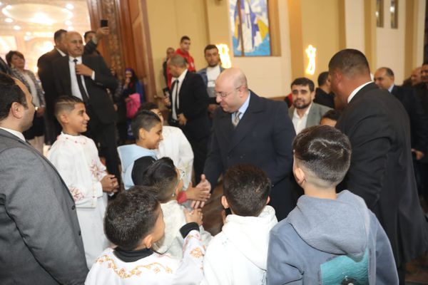 قداس عيد الميلاد بمطرانية بنى سويف 