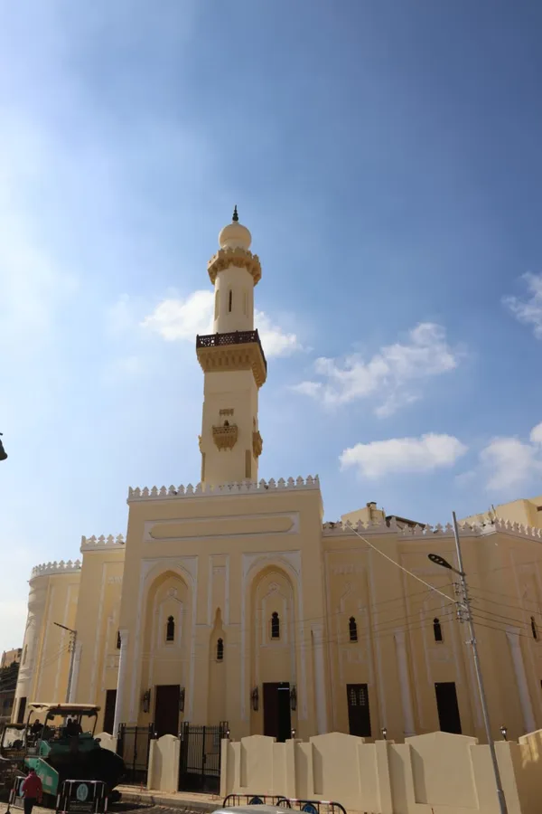 افتتاح المسجد العباسي  