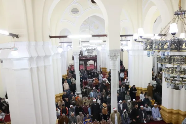 افتتاح المسجد العباسي  