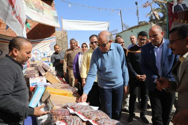 جانب من افتتاح معرض اهلا رمضان 