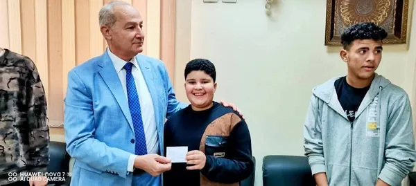 جانب من التكريم 