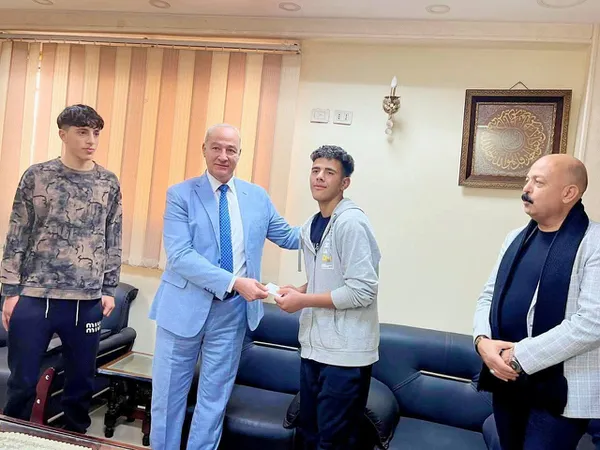 جانب من التكريم 