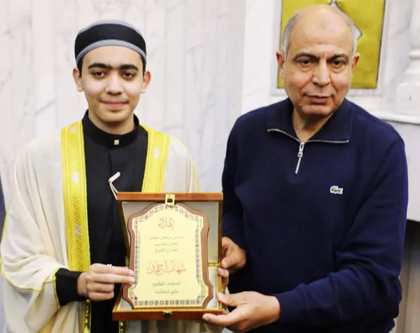 جانب من التكريم 