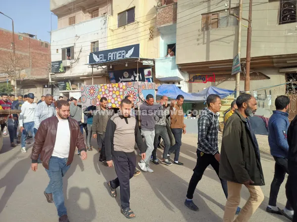 جانب من الجنازة