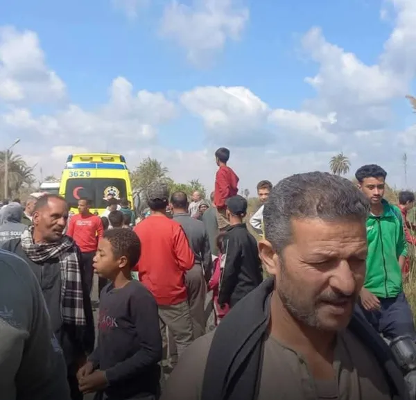 جانب من الحادث 