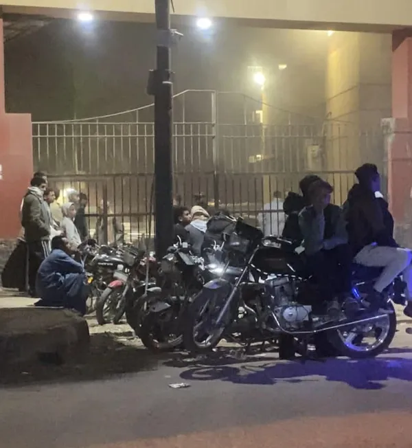 جانب من خروج الجثامين 