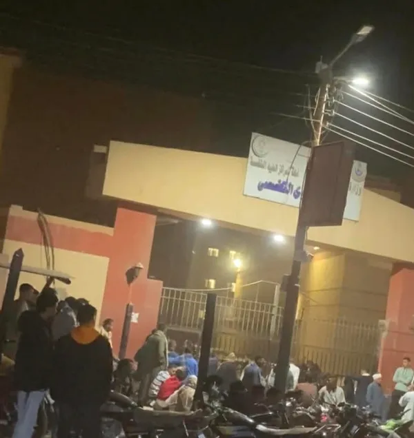 جانب من خروج الجثامين 