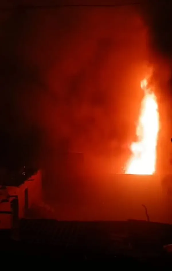 حريق المنوفية 