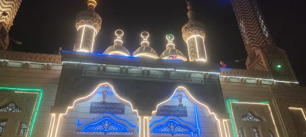 صلاه التراويح بمسجد الطلمبات بالقصاصين 