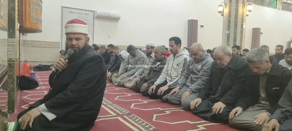 صلاه التراويح بمسجد الطلمبات بالقصاصين 