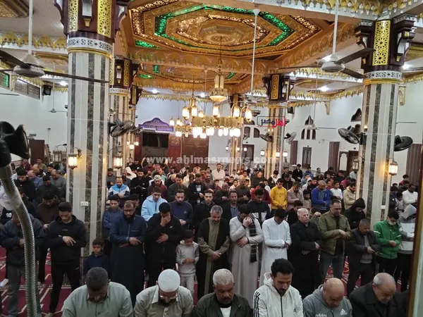 صلاه التراويح بمسجد الطلمبات بالقصاصين  