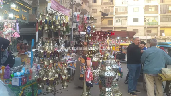 فوانيس وزينة رمضان بشوارع كفر الشيخ 