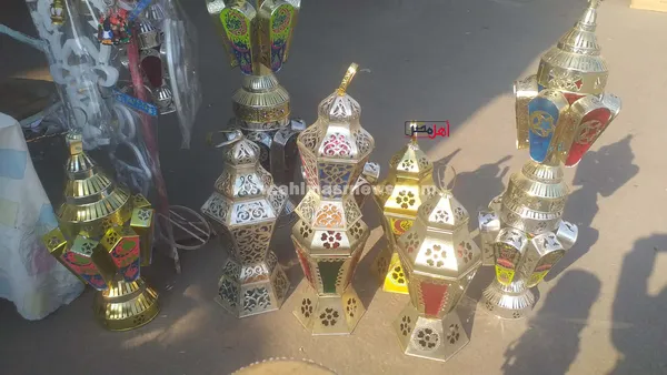 فوانيس وزينة رمضان بشوارع كفر الشيخ 