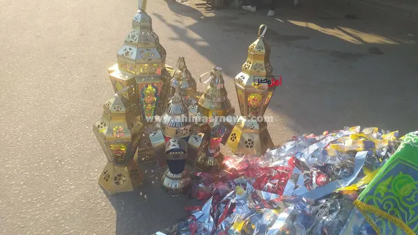فوانيس وزينة رمضان بشوارع كفر الشيخ 