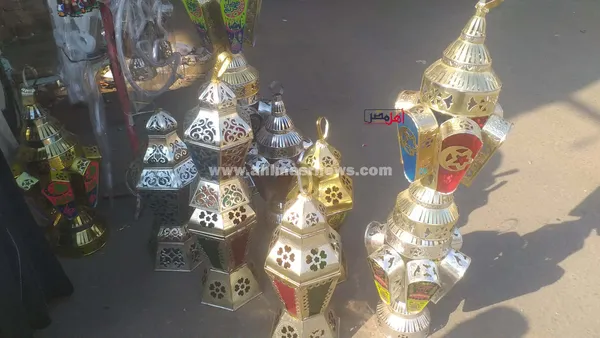 فوانيس وزينة رمضان بشوارع كفر الشيخ 