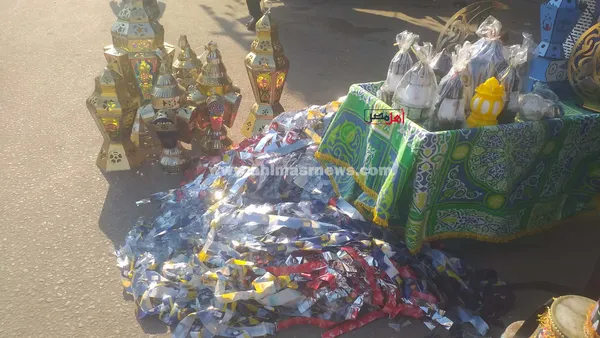 فوانيس وزينة رمضان بشوارع كفر الشيخ 