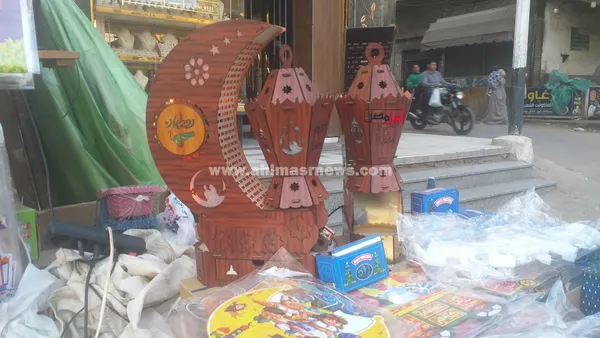 فوانيس وزينة رمضان تزين شوارع كفر الشيخ 