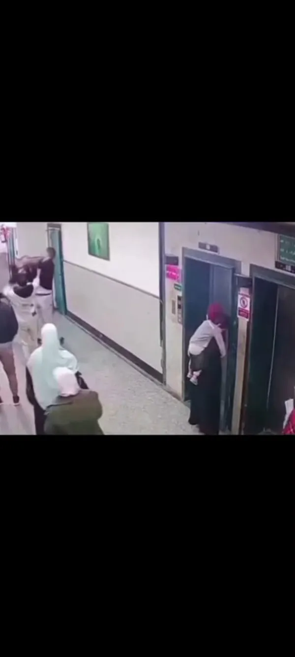 لحظة التعدي 