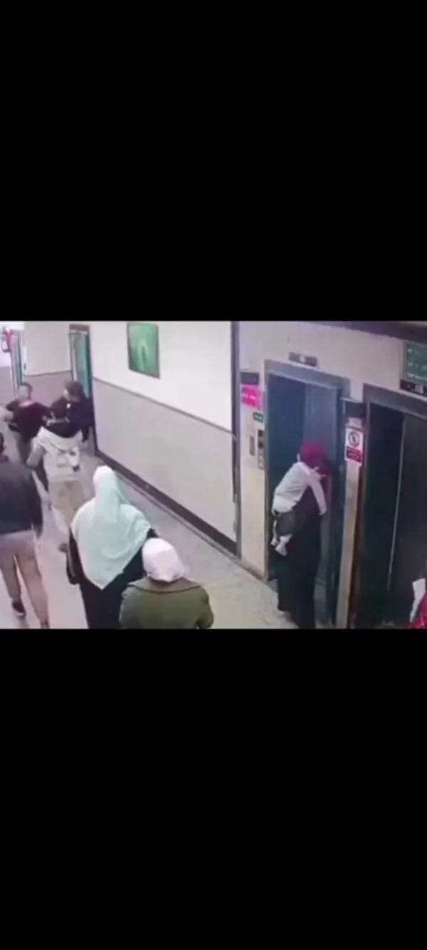 لحظة التعدي 