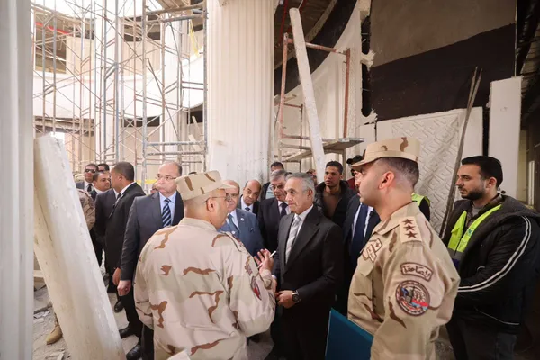 وزير العدل يتفقد مشروع مدينة العدالة بالعاصمة الجديدة