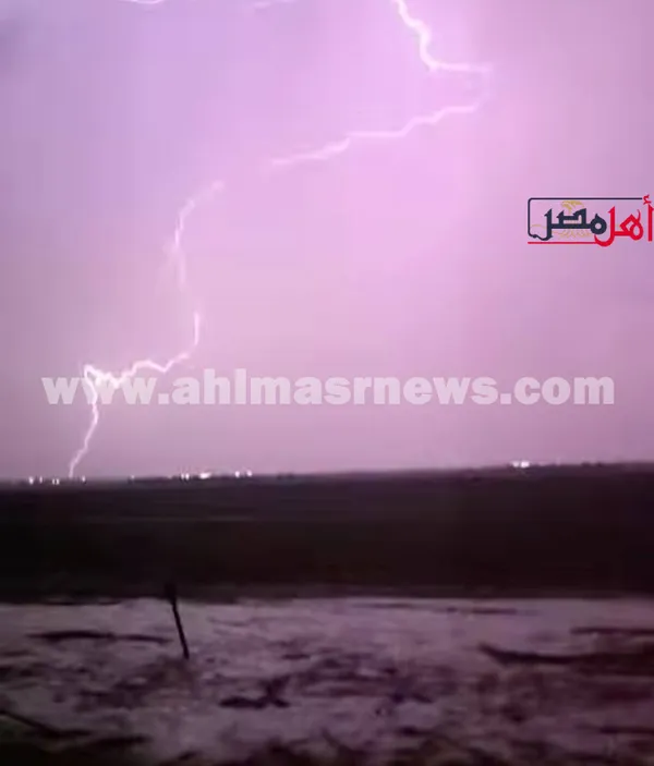 أمطار رعدية بمطروح 