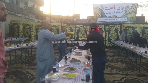 الإفطار الجماعي لقرية إسحاقة