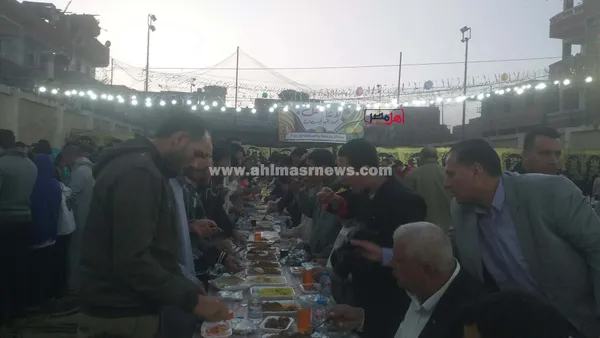 الإفطار الجماعي لقرية إسحاقة