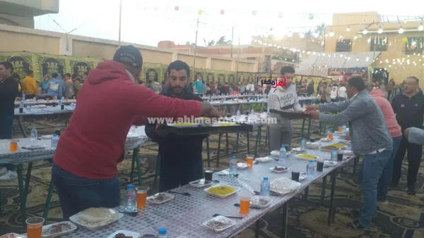 الإفطار الجماعي لقرية إسحاقة