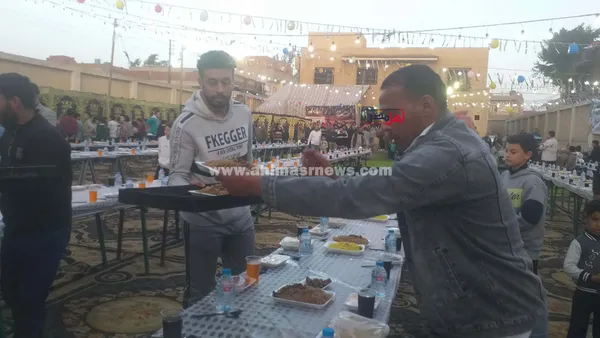 الإفطار الجماعي لقرية إسحاقة