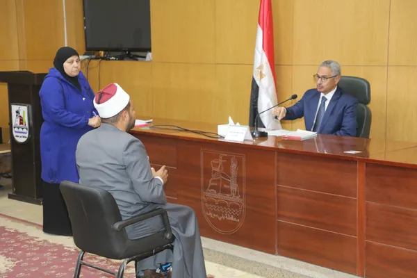 اللقاء المفتوح للمواطنين ببنى سويف 