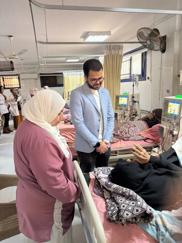 بداخل مستشفى حميات بنى سويف 