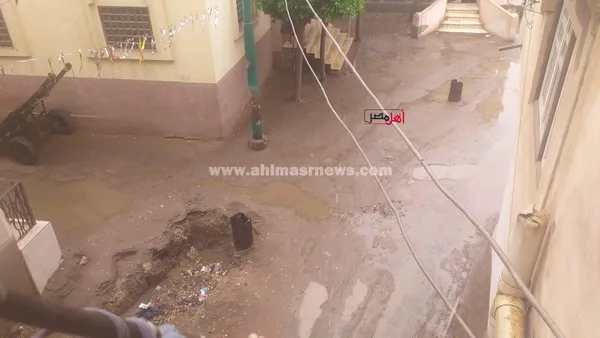 آثار الأمطار بشوارع كفر الشيخ 