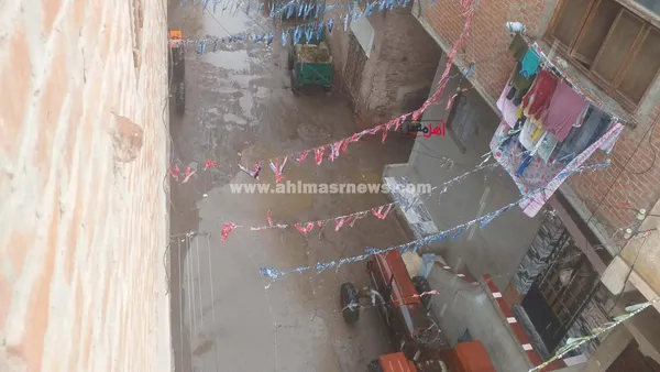 آثار الأمطار بشوارع كفر الشيخ 