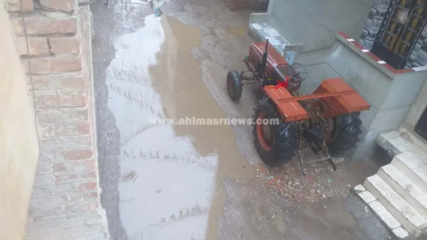 آثار الأمطار بشوارع كفر الشيخ 