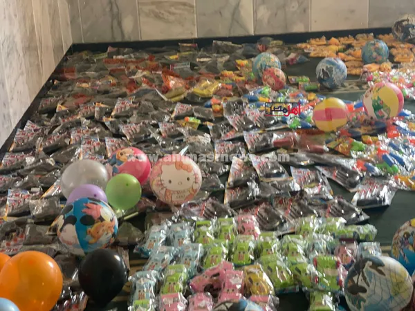 جانب من التجهيزات 