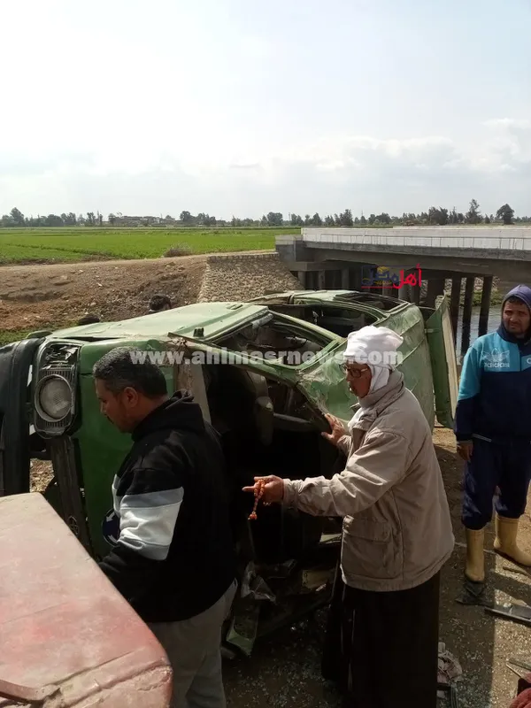 جانب من الحادث 