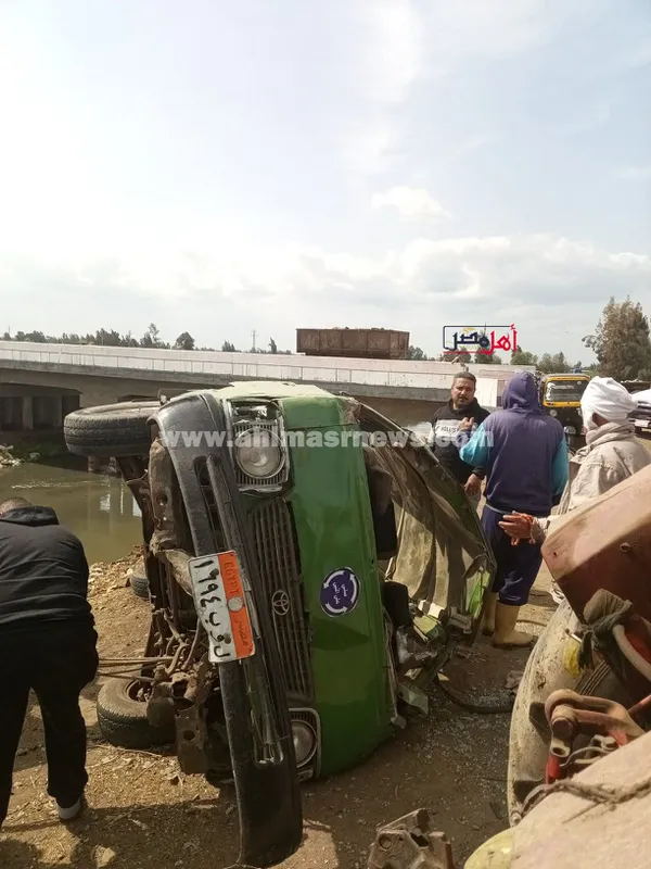 جانب من الحادث 