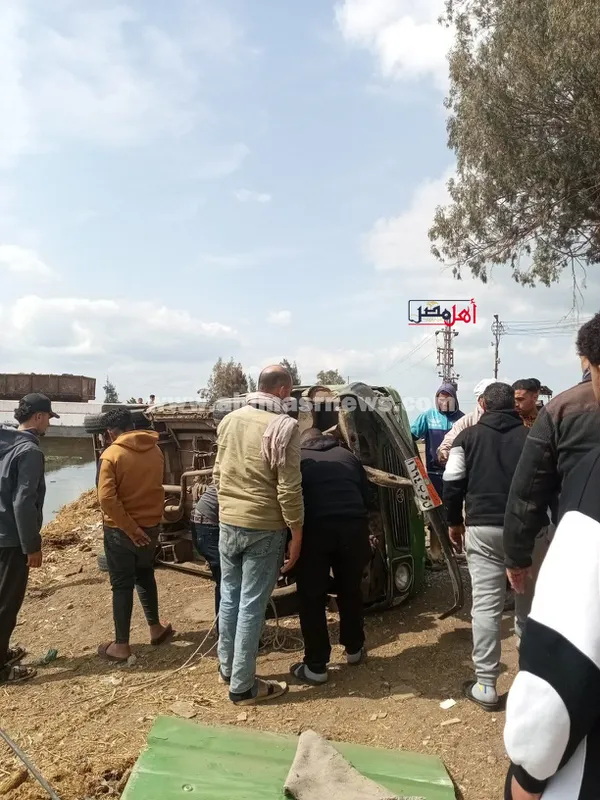 جانب من الحادث 