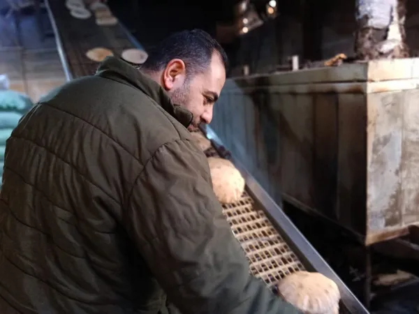 جانب من الحملة التموينية 