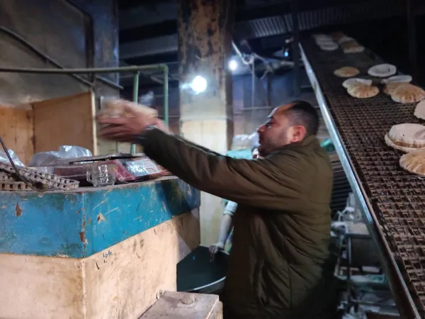 جانب من الحملة التموينية 