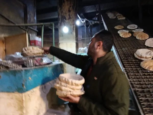 جانب من الحملة التموينية 