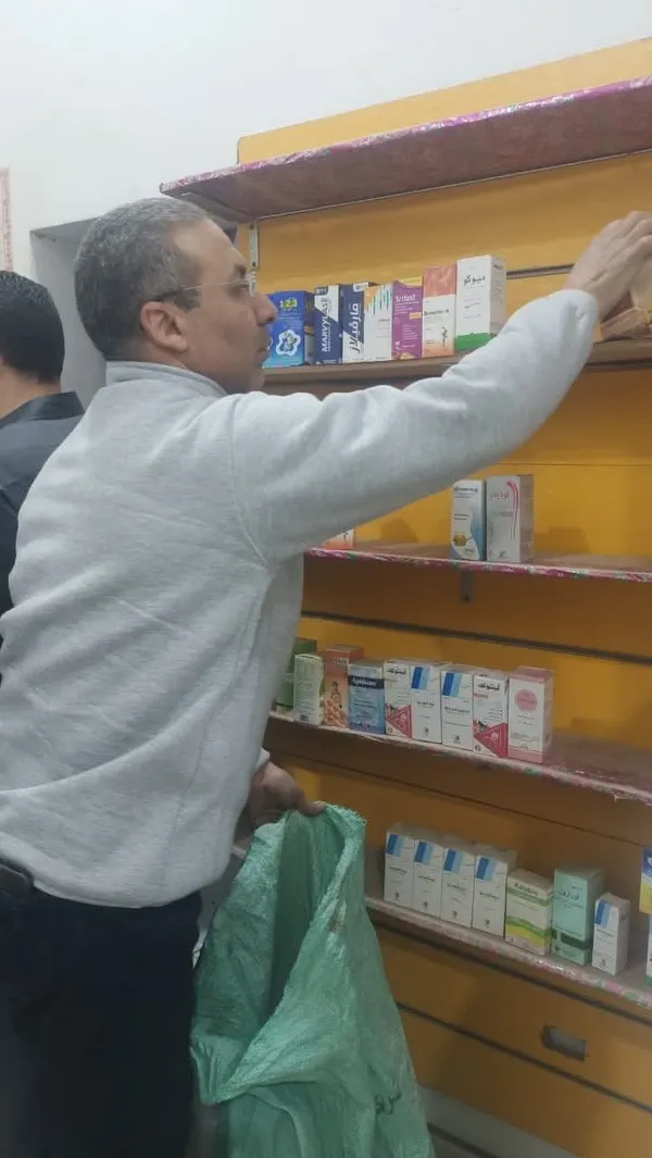 جانب من الحملة التموينية 