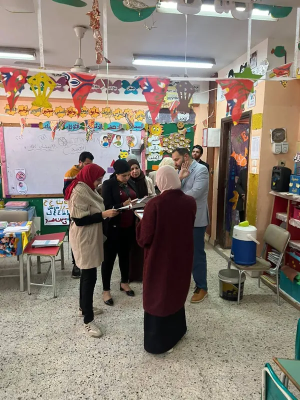 جانب من الزيارة 