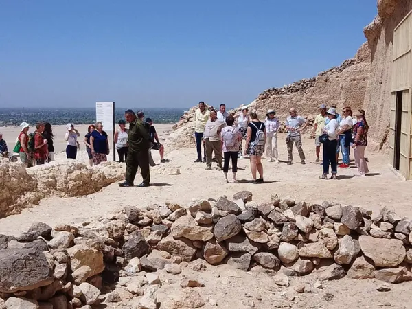 جانب من الزيارة 