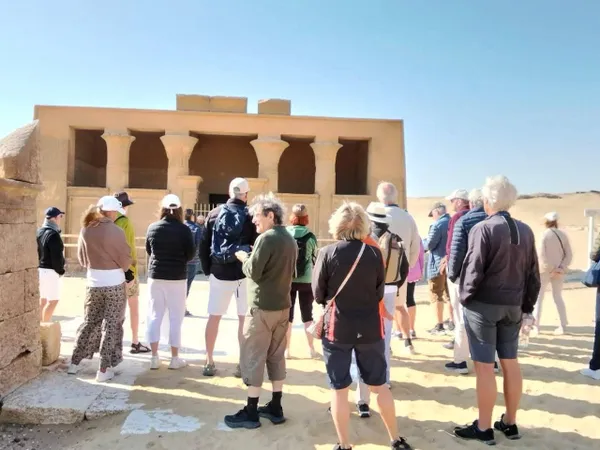 جانب من الزيارة 