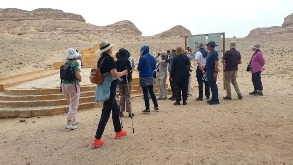 جانب من الزيارة 