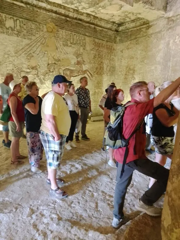 جانب من الزيارة 