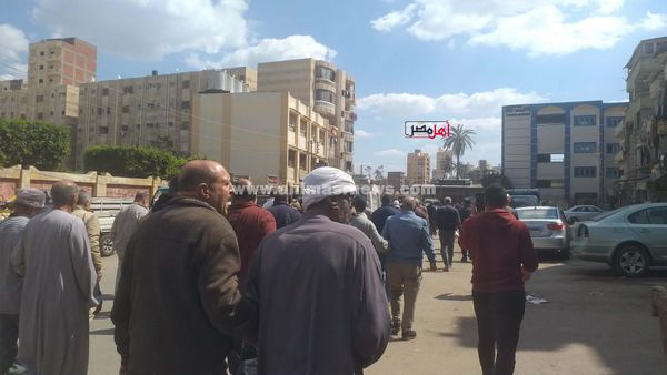 جانب من تشييع الجنازة 