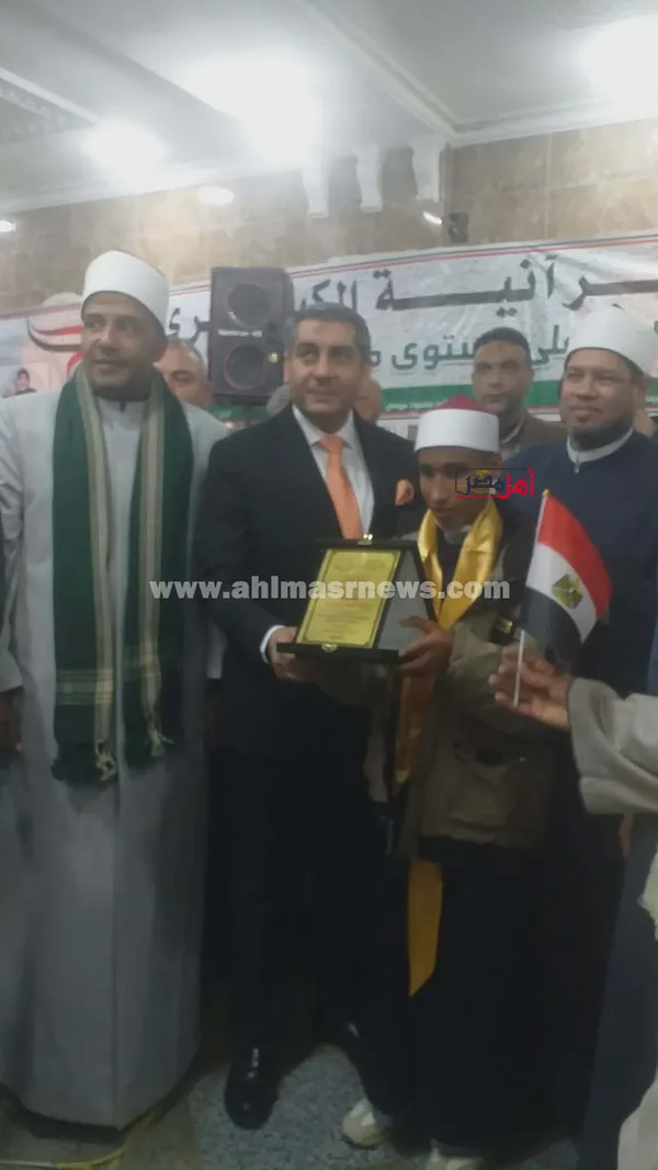 جانب من تكريم الطالب 